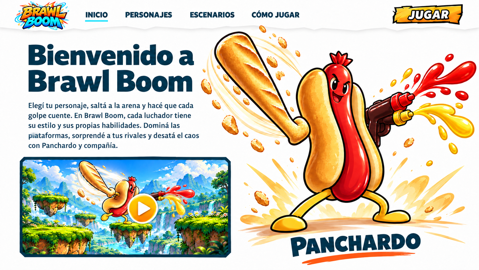 Panchardo en la arena